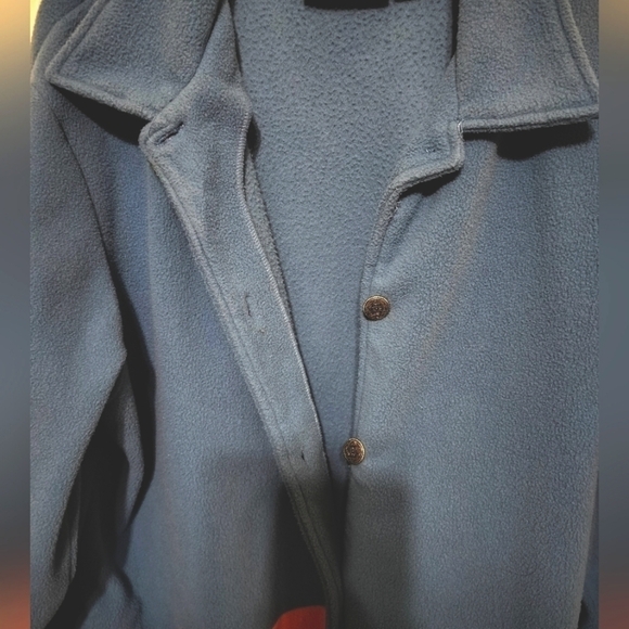 1683)Vintage Valentine's Day Button up Pocket Cardigan Size Large - Picture 6 of 9